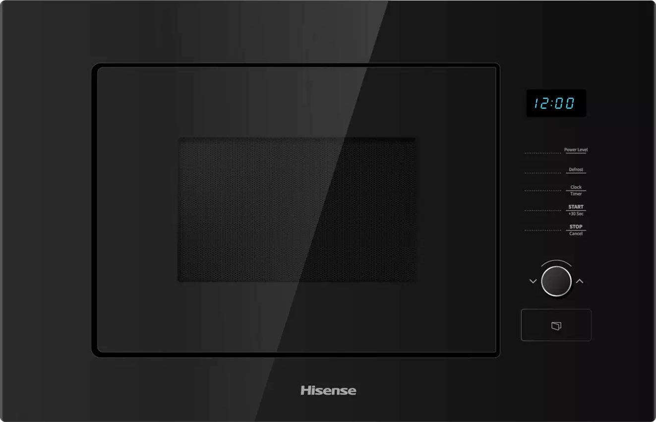 800W Built In Microwave Black