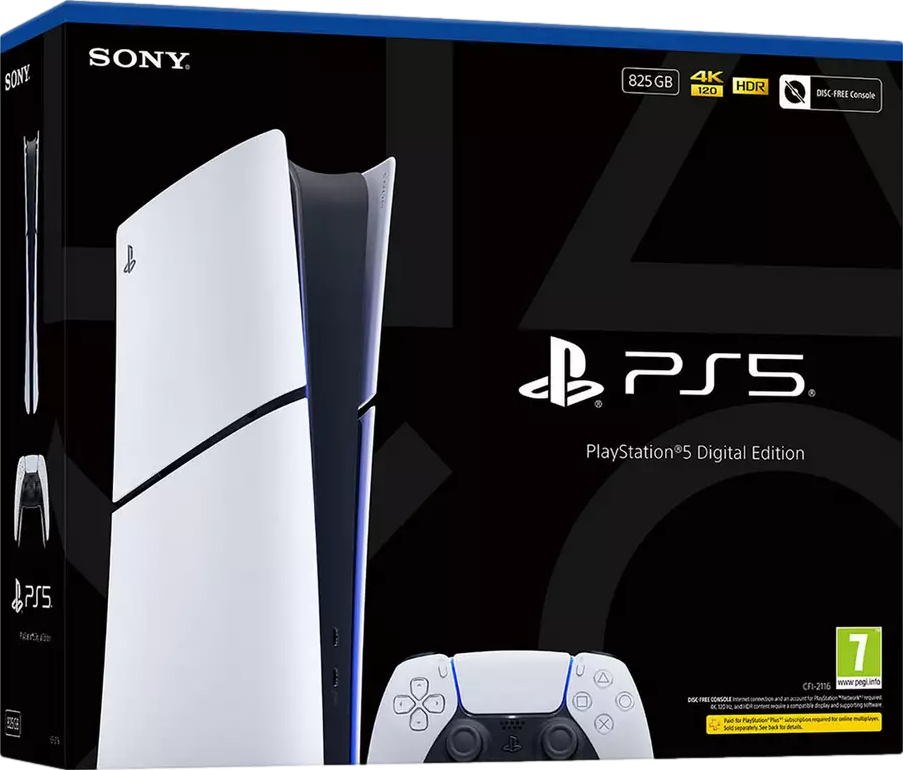 Sony PlayStation 5 Digital Edition Slim Console thumbnail