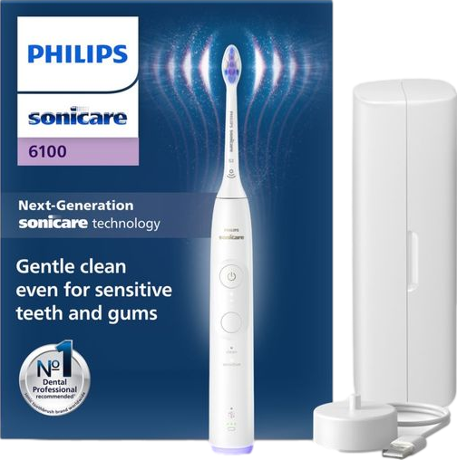 Sonicare Series 6100 Electric Toothbrush White