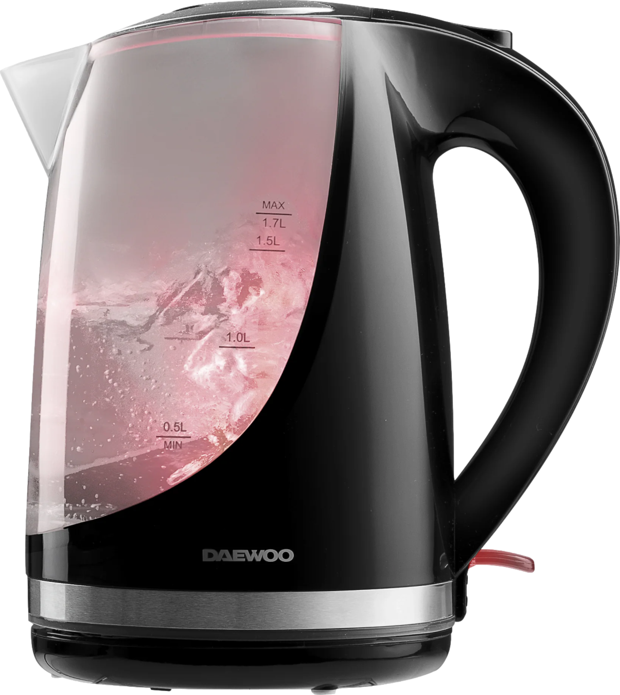 Black 1.7L Colour Changing Kettle