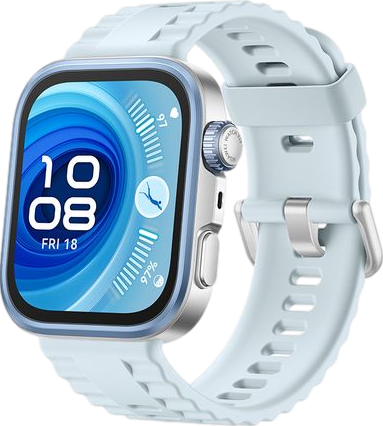 WATCH FIT 4 Pro Titanium Blue Fluoroelastomer Strap