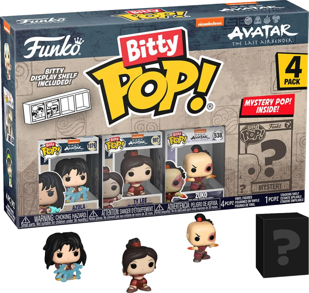 Bitty Pop! Avatar: TLA Azula 4 Pack