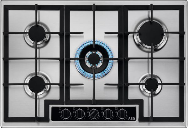 75cm Gas Hob Stainless Steel
