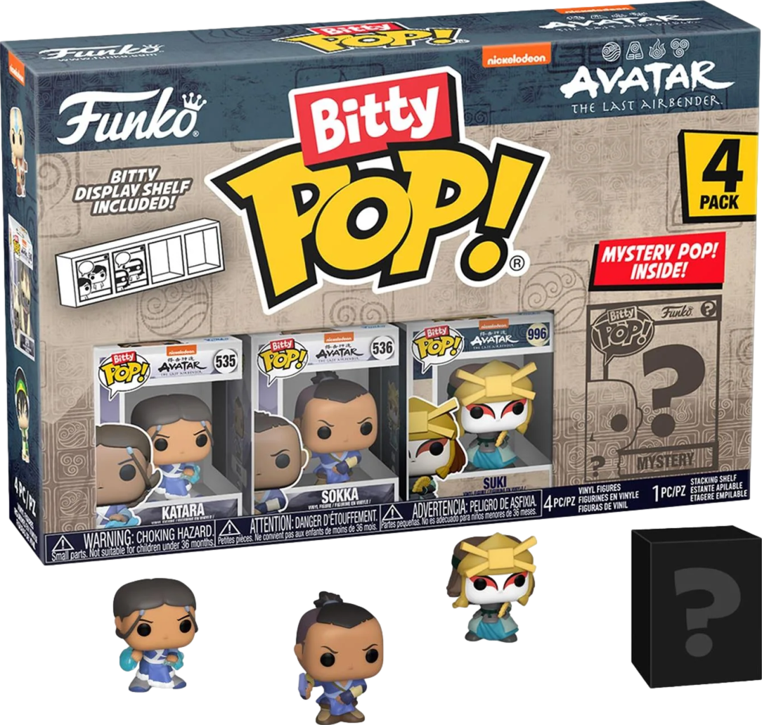 Bitty Pop! Avatar Katara 4 Pack