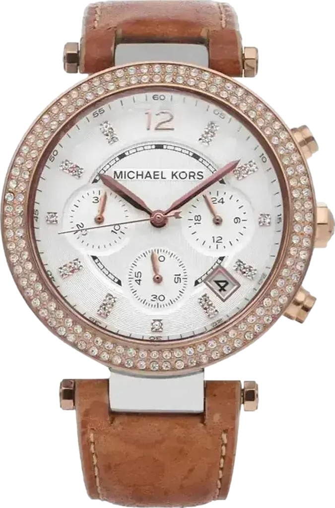 Women's Watch 39mm White Dial Leather