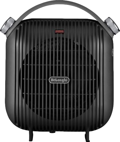 Capsule Portable Fan Heater Black