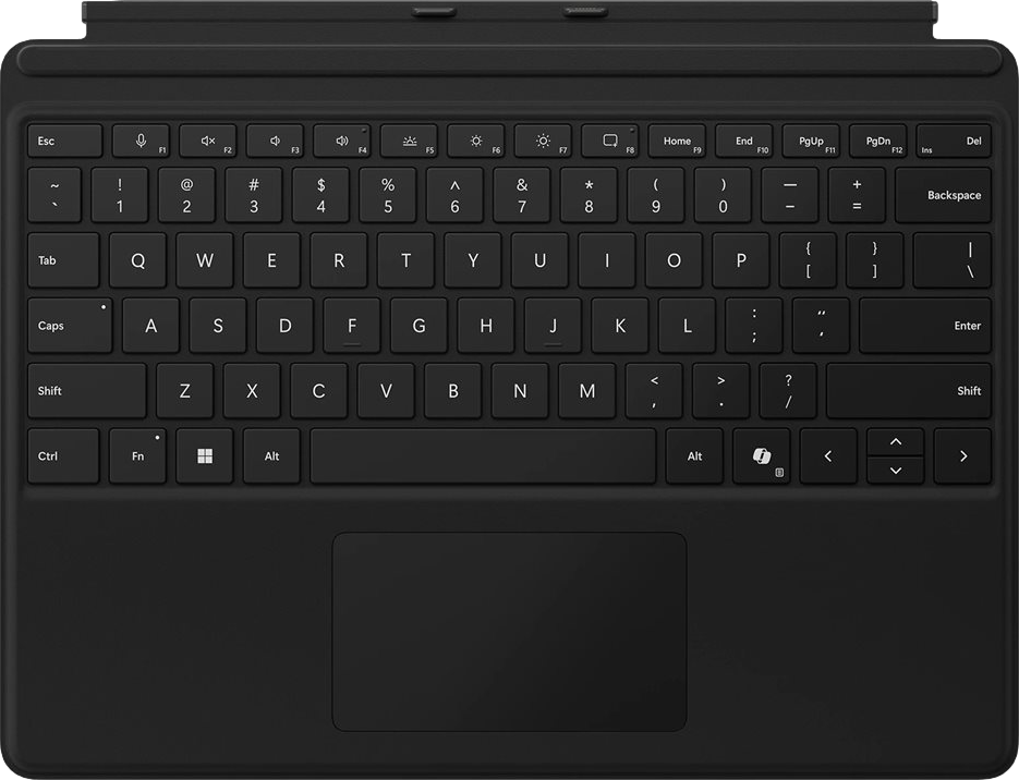 Surface Pro Keyboard with touchpad QWERTY English black