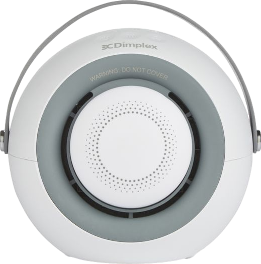 Desk Friend Portable Fan Heater White