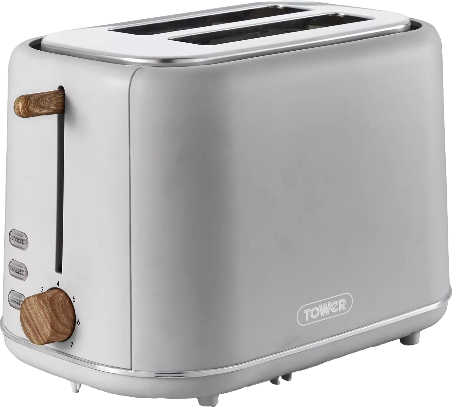 Scandi 2 Slice Toaster Dove Grey