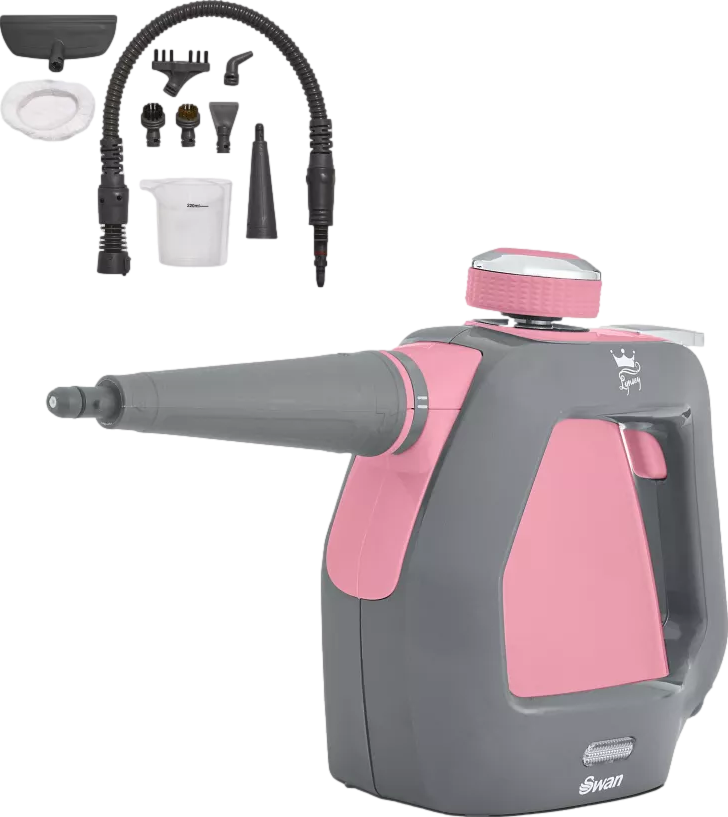 Lynsey's Cleaning Range Handheld Steam Cleaner Black