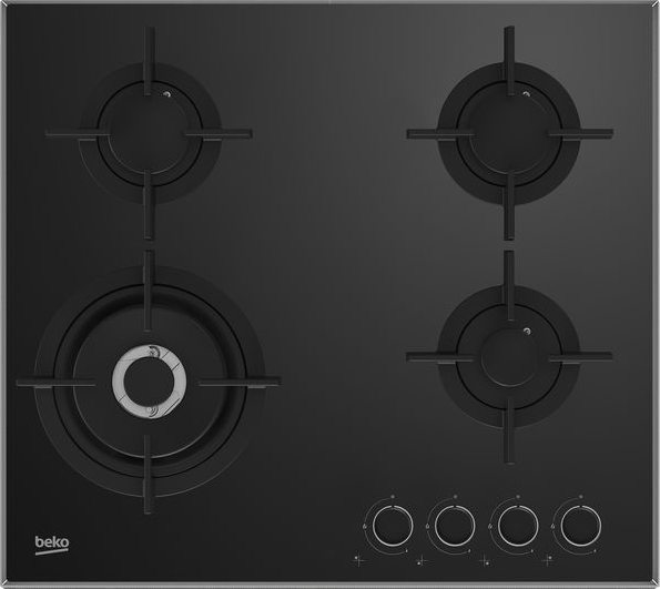 Pro 59cm Gas Hob Black
