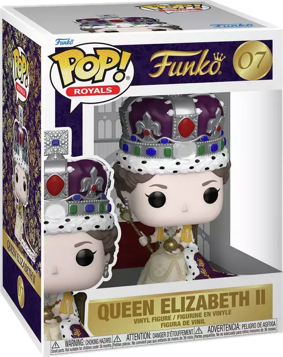 Funko POP! Queen Elizabeth II (Coronation) thumbnail