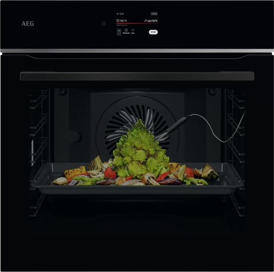 7000 MealAssist Electric Pyrolytic Oven Black