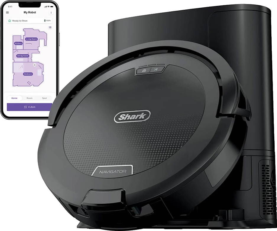 Navigator Robot Vacuum & Self-Empty Base