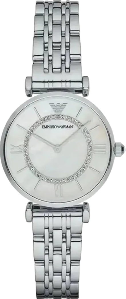 Gianni T Bar Women's Watch 32mm Mother of Pearl Dial Stainless Steel