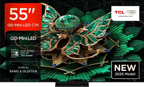 C7K 55" QD-Mini LED 4K HDR Smart Google TV
