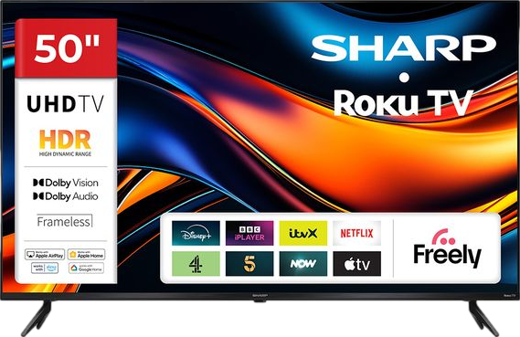4T- 50" Smart 4K Ultra HD HDR LED TV
