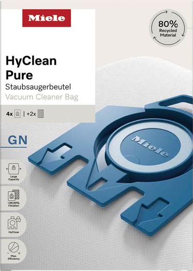HyClean Pure GN Vacuum Cleaner Bags Pack of 4