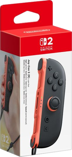 Nintendo Switch Joy Con 2 Wireless Controller Right Red thumbnail
