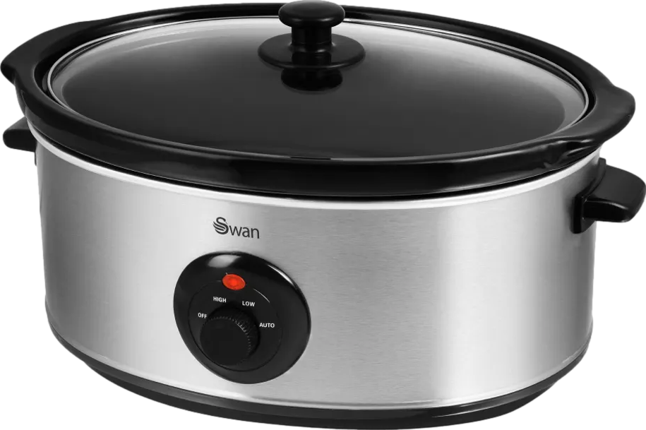 6.5 Litre Stainless Steel Slow Cooker