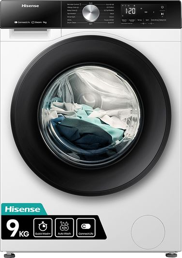 3S Series WIFI 9kg Washing Machine White