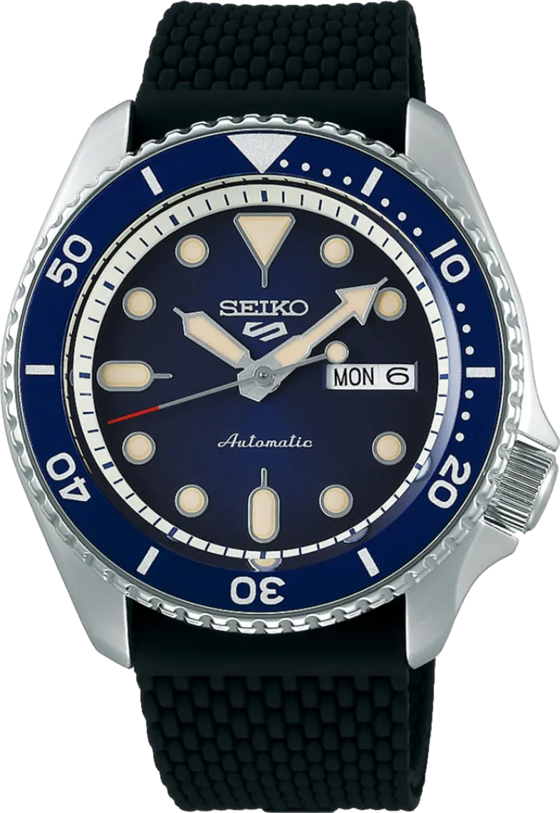 5 Sports Men's Watch 42.5mm Blue Dial Silicone