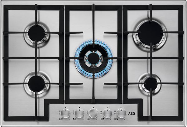 75cm Gas Hob Stainless Steel