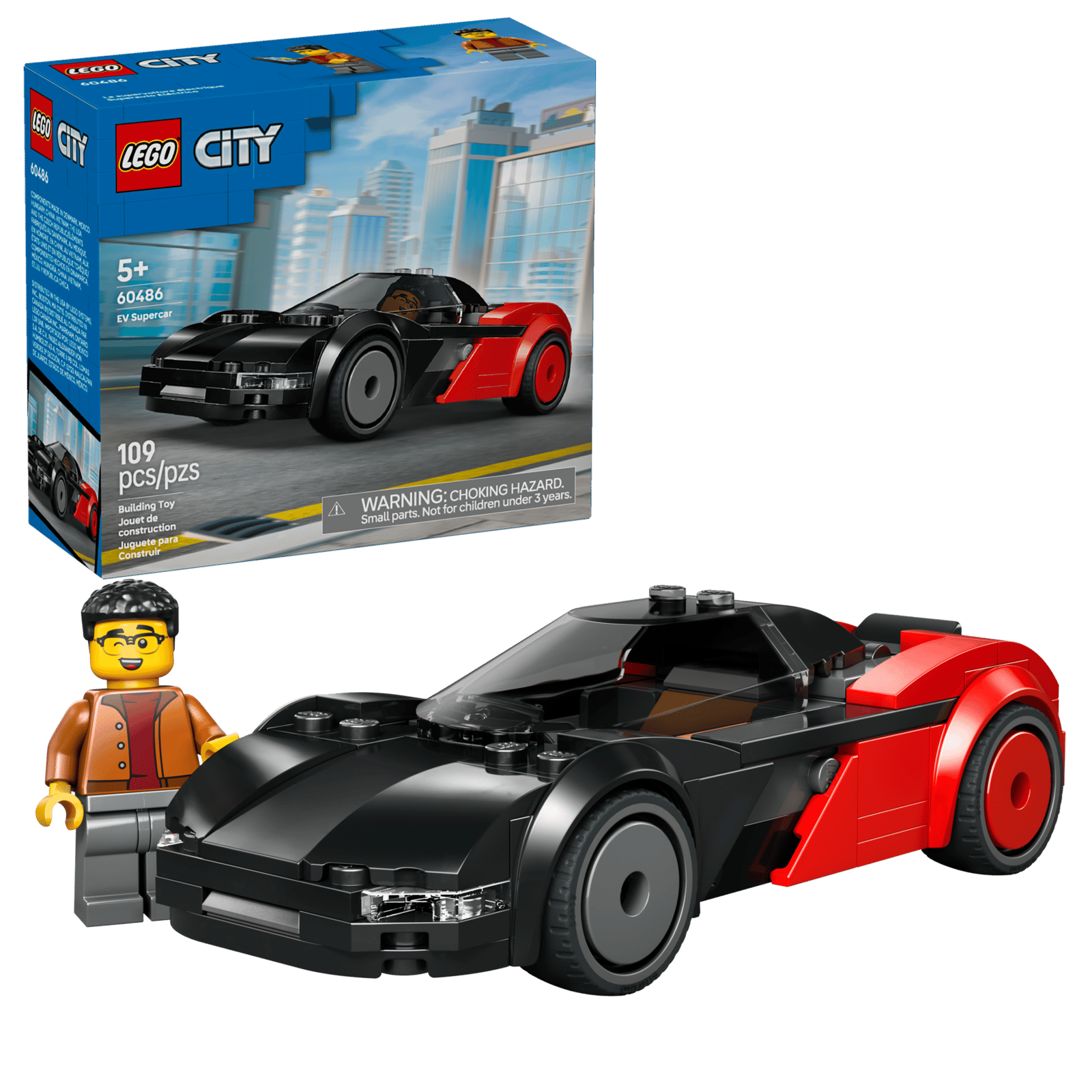 LEGO City EV Supercar thumbnail
