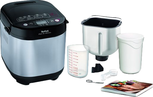 Pain & Delices Breadmaker Silver & Black