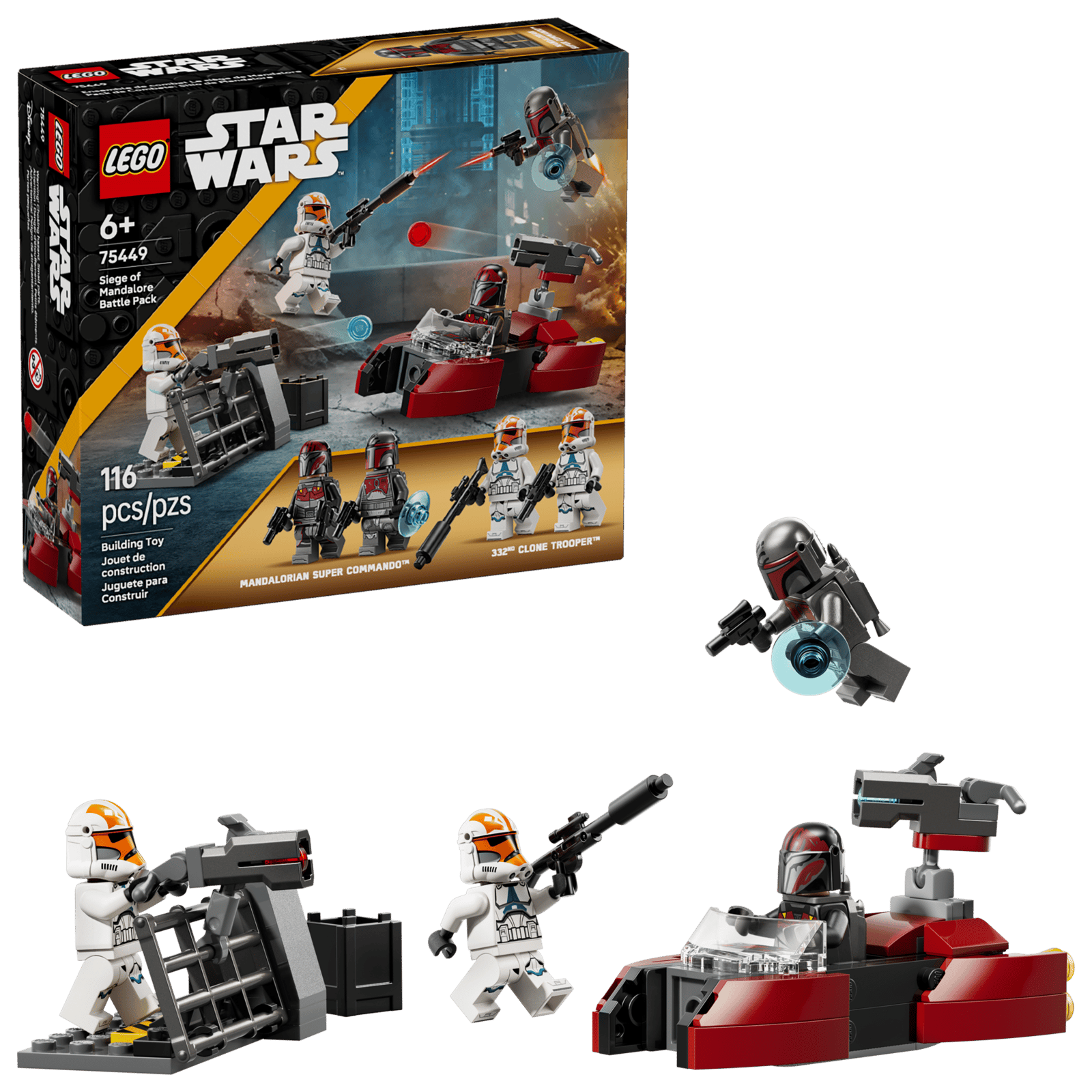 LEGO Star Wars Siege of Mandalore Battle Pack thumbnail
