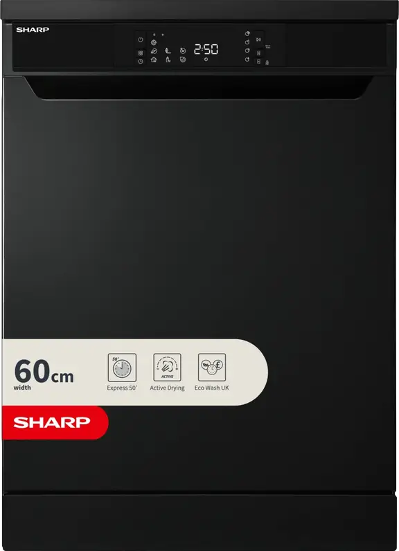 Full-size Dishwasher Matte Black