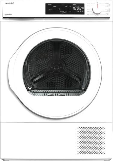 8kg Heat Pump Tumble Dryer White