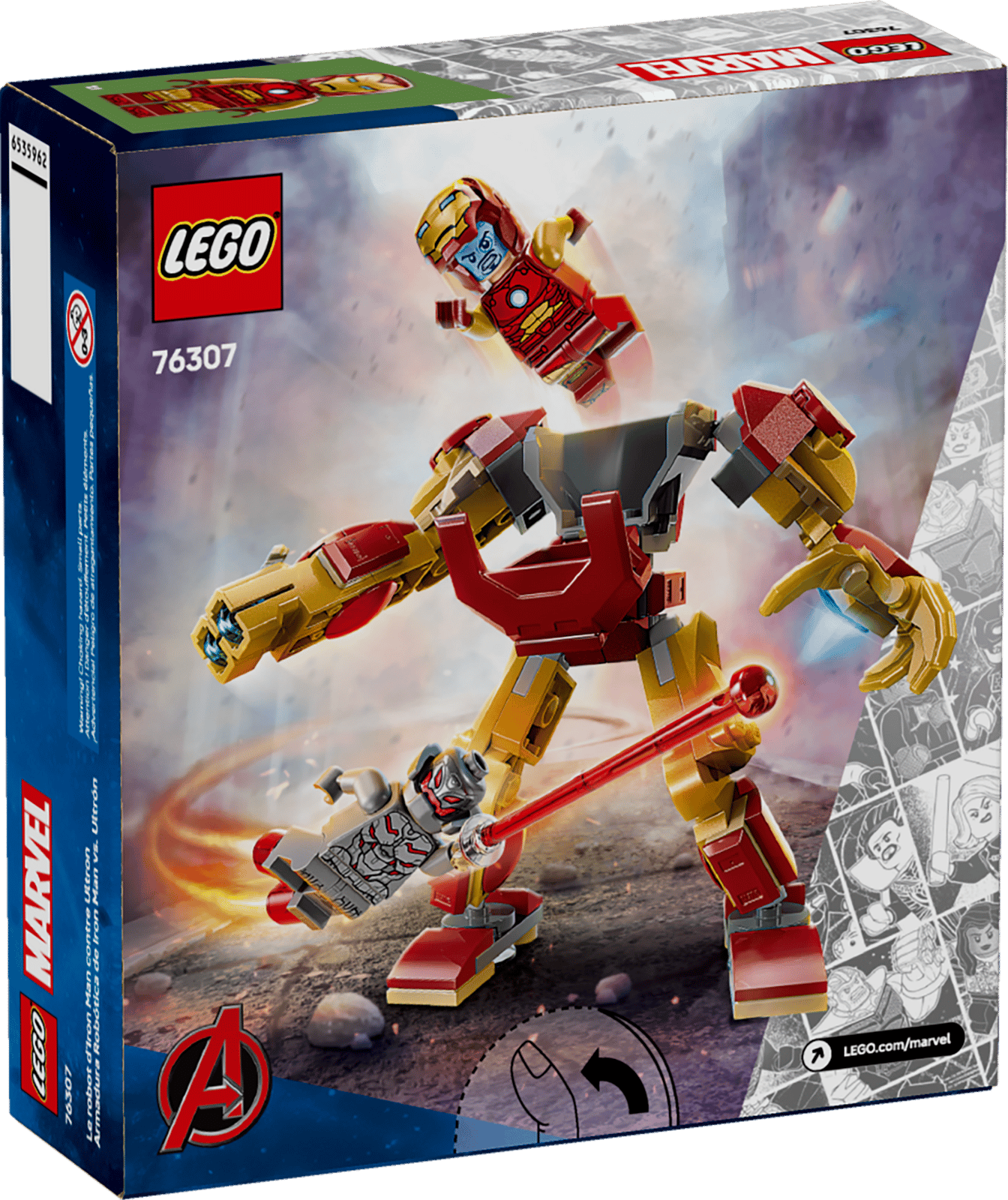 LEGO Marvel Iron Man Mech vs. Ultron thumbnail
