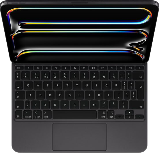 Magic Keyboard for iPad Pro 11 inch M4 and M5 Black