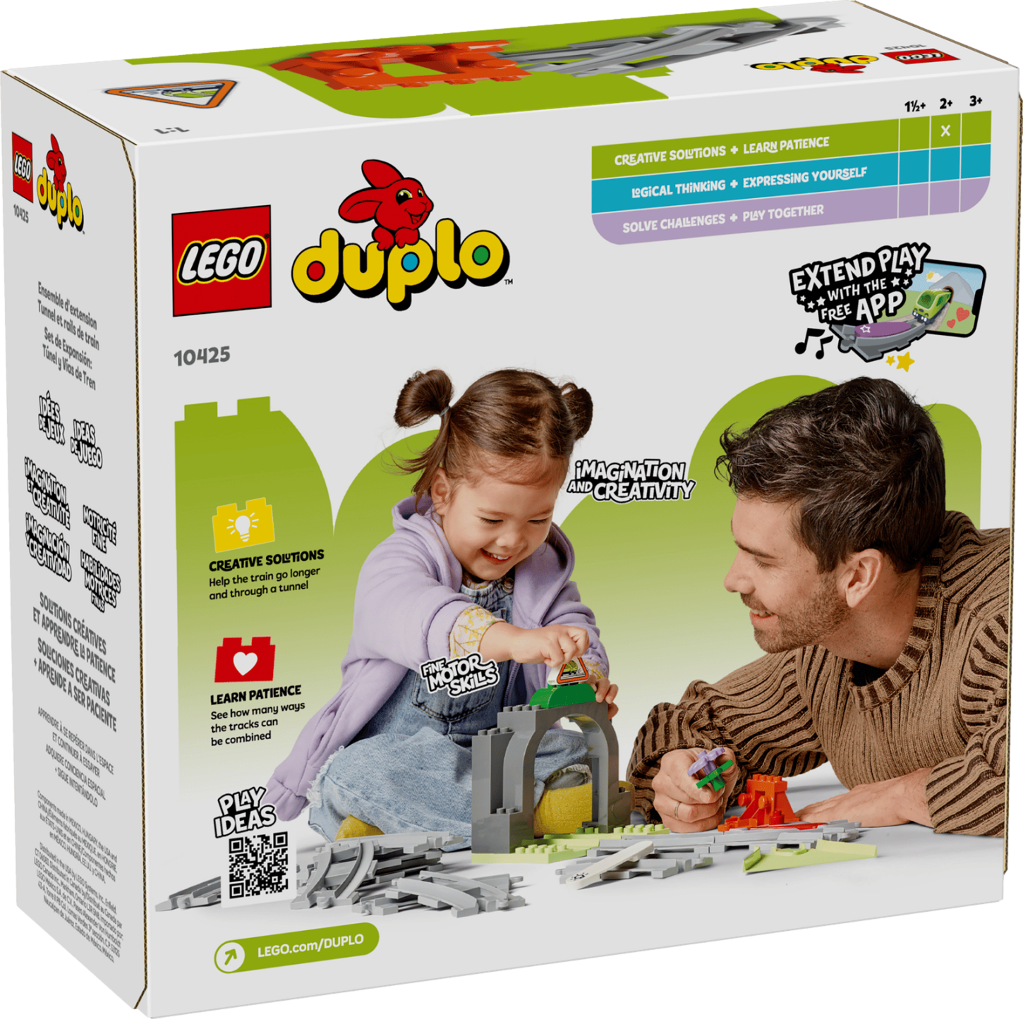 LEGO DUPLO Town Train Tunnel and Tracks Expansion Set thumbnail