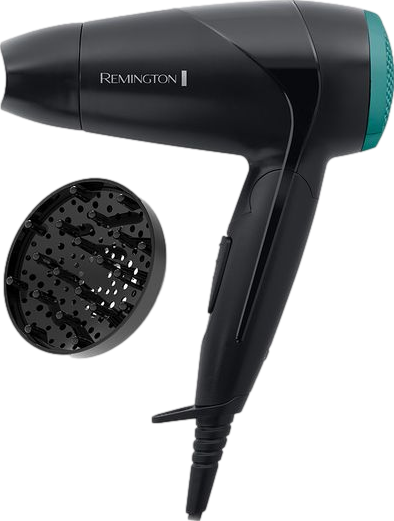 On The Go Compact Hair Dryer Black