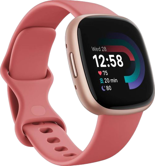 Versa 4 Smart Watch Pink Sand & Copper Rose
