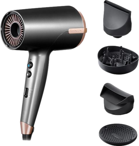 ONE Dry & Style Hairdryer Dark Grey & Copper