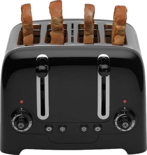 Lite 4 Slice Toaster Gloss Black