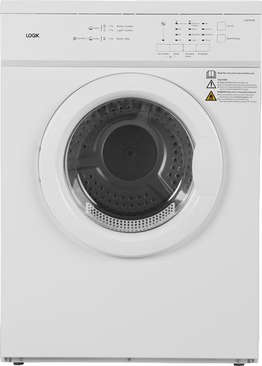 LVD7W18 7kg Vented Tumble Dryer White