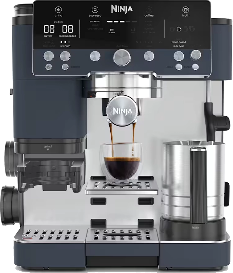 Luxe Café Premier Espresso Machine Cyber Space