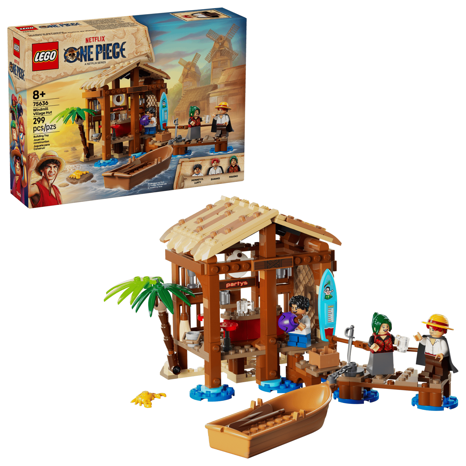 LEGO One Piece Windmill Village Hut thumbnail