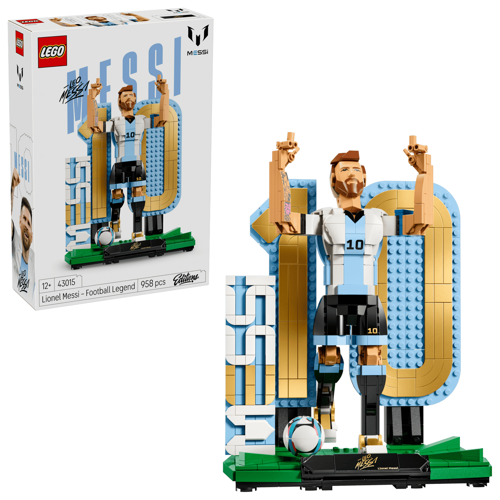 LEGO Editions Lionel Messi Football Legend thumbnail