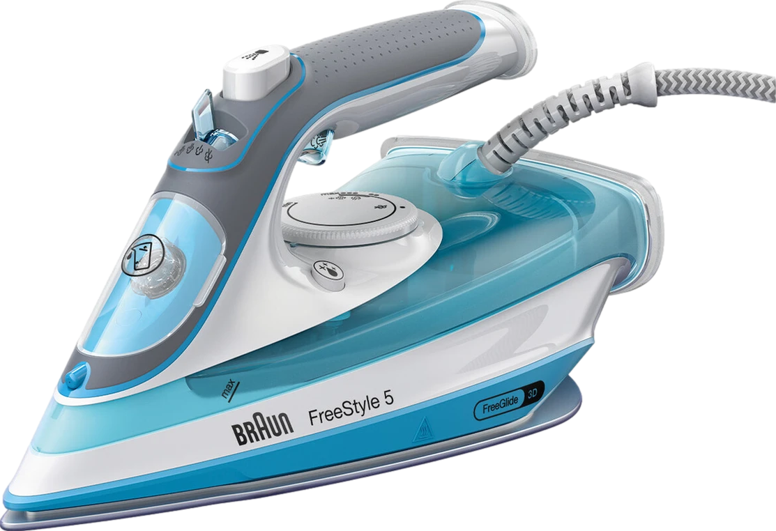 2600W Steam Iron with FreeGlide 3D Ceramic Soleplate