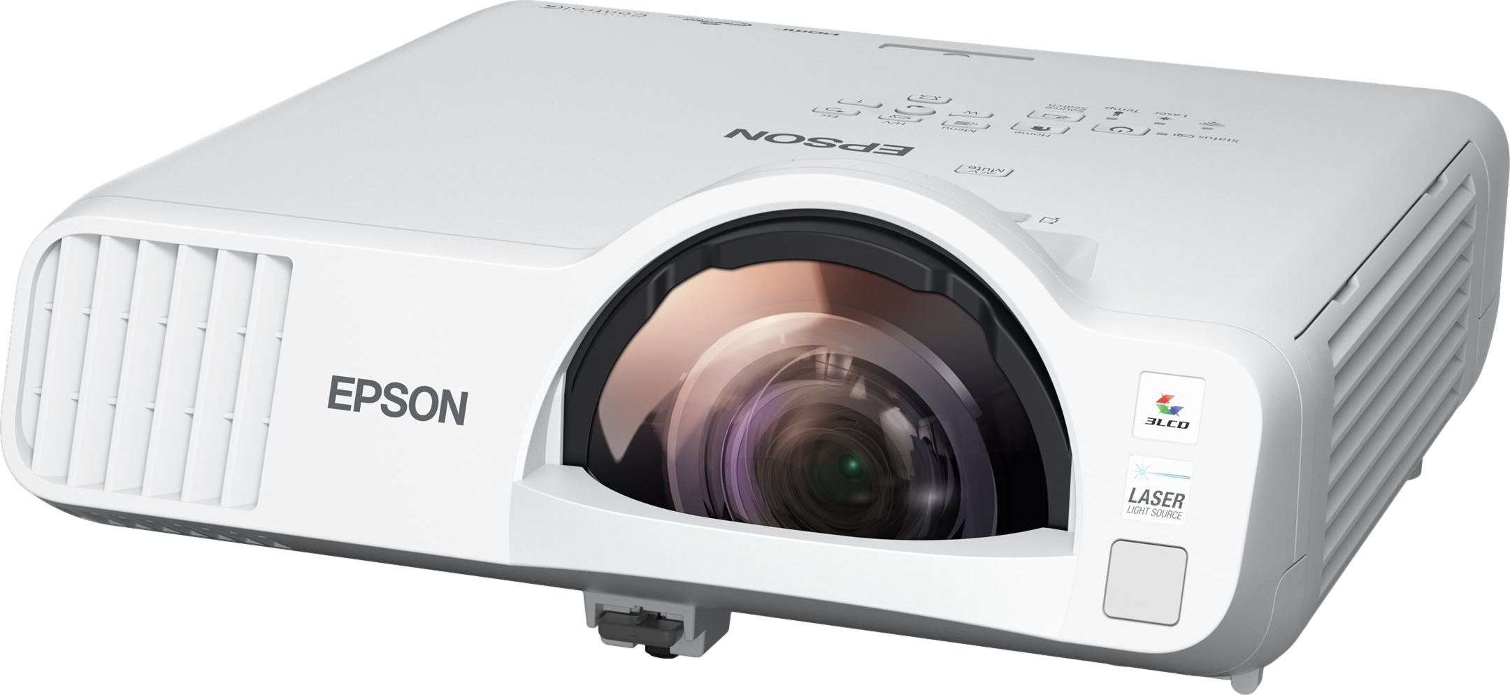 3LCD Projector WiFi LAN Miracast White