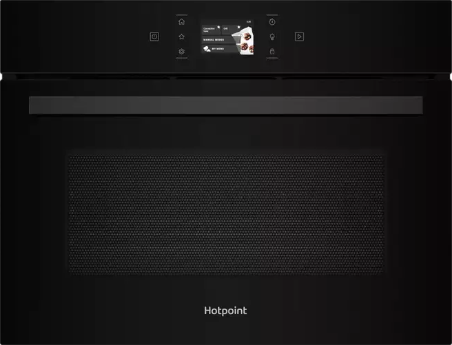 950W Built In Microwave Black