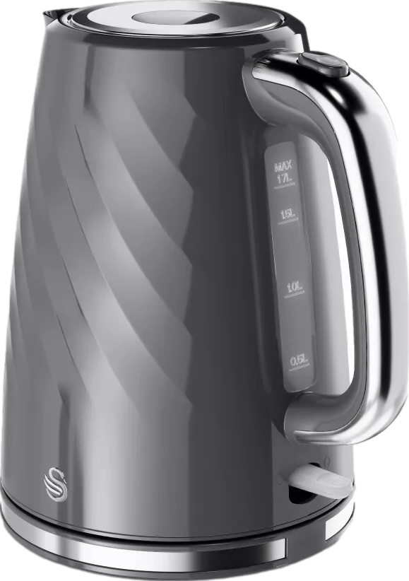 1.7 Litre Textured Windsor Kettle Grey