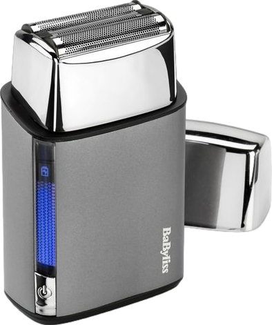 Super-X Metal Series Electric Double Foil Wet & Dry Shaver Silver