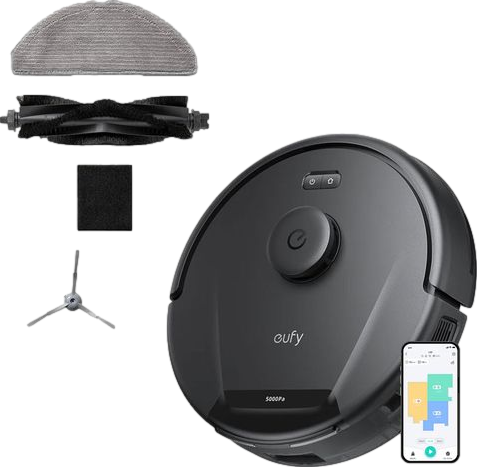 L60 Hybrid Robot Vacuum with Powerful Suction & Mop