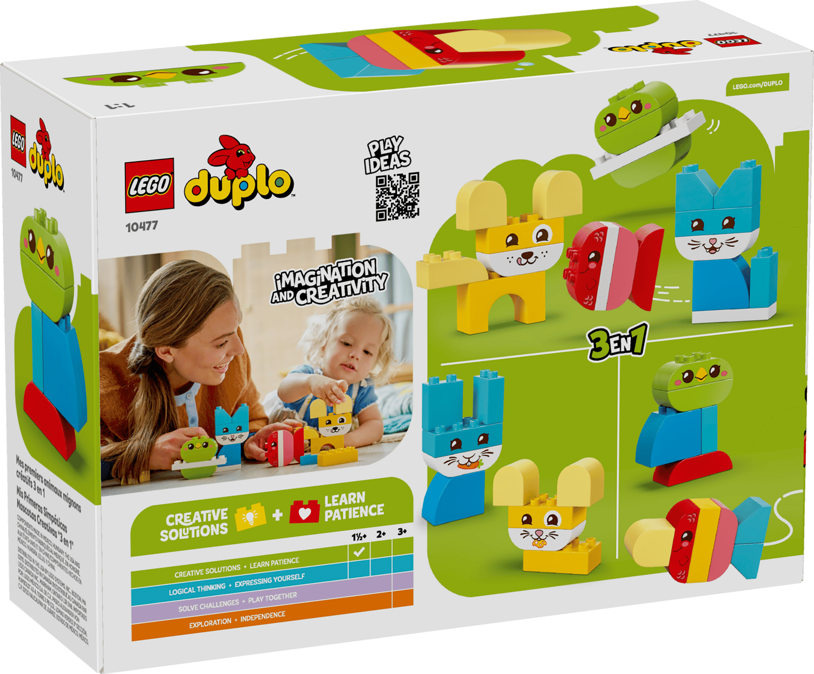 LEGO Duplo 3 in 1 Creative Cute Pets thumbnail